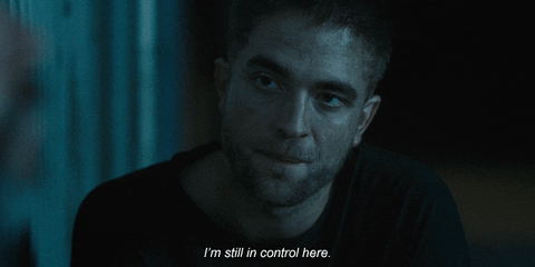 Robert Pattinson Frustrated Still In Control GIF