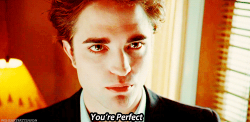 Robert Pattinson Intense Eyes You're Perfect GIF