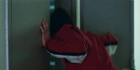 Robert Pattinson Running Away GIF