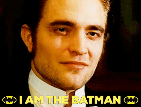 Robert Pattinson Sinister Smile I Am Batman GIF