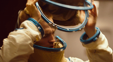 Robert Pattinson Space Suit High Life GIF