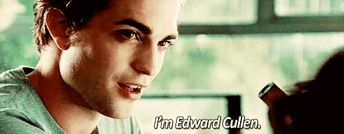 Robert Pattinson Twilight Edward Cullen GIF