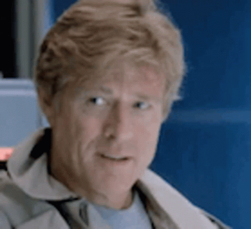 Robert Redford Laughing Crazy Sneakers Movie GIF