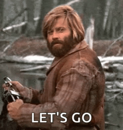Robert Redford Let's Go Meme GIF