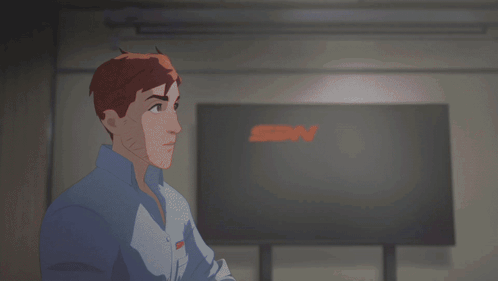 Robert Sonar Hey They 'Re Gonna Call Security Is Being Shouted By A Monster GIF