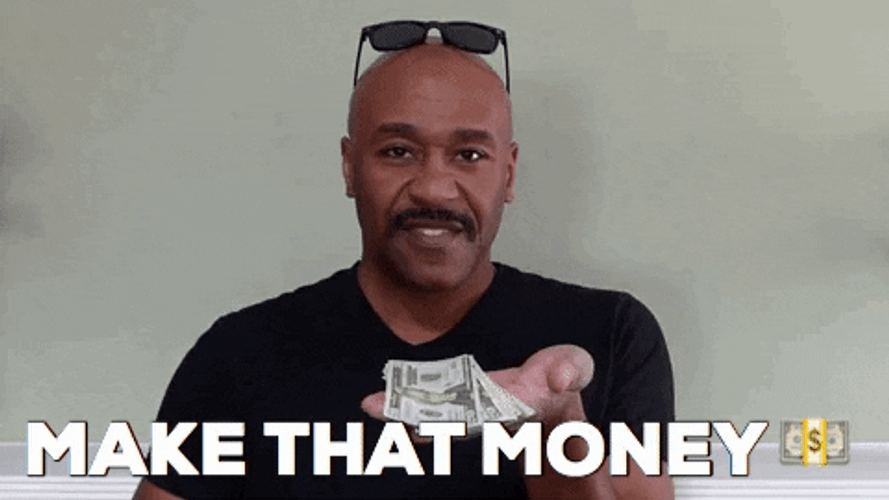 Roberte Blackmon Swiping Money GIF