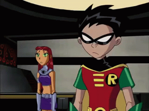 Robin Frightened Response GIF