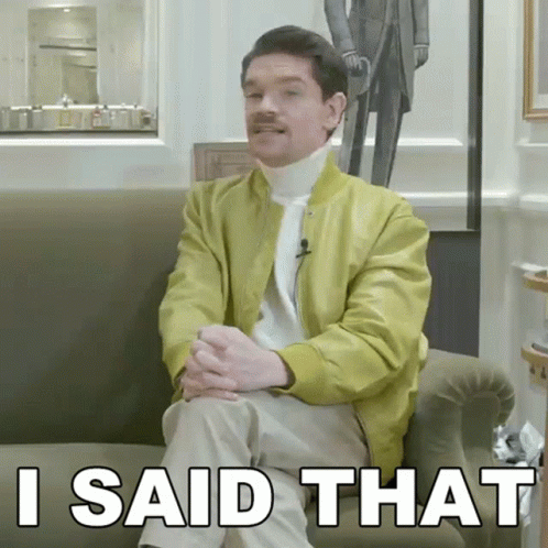 Robin James I Said What I Said GIF