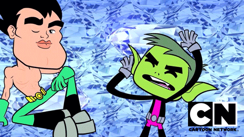 Robin On Teen Titans Modelo Face GIF