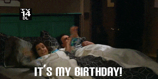 Robin Scherbatsky It's My Birthday GIF
