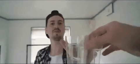 Robin Schulz Drinking Red Bull GIF