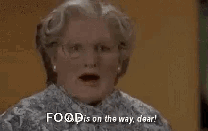 Robin W Illiams Mrs Doubtfire GIF