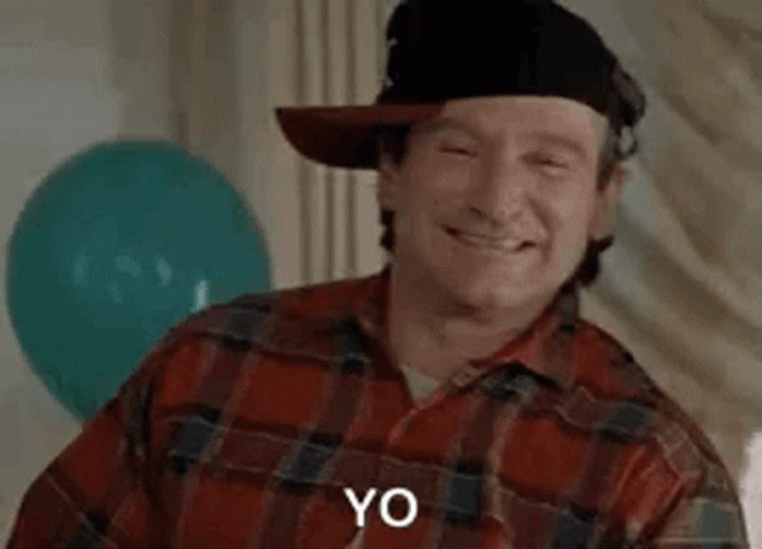 Robin Williams You Wazzup GIF