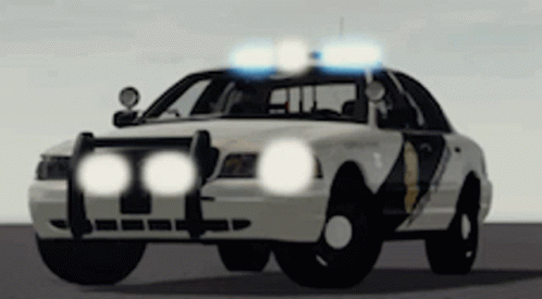 Roblox Animated Police Car GIF