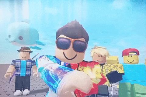 Roblox Changing Characters Meme GIF