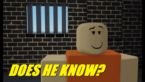 Roblox Character Does He Know