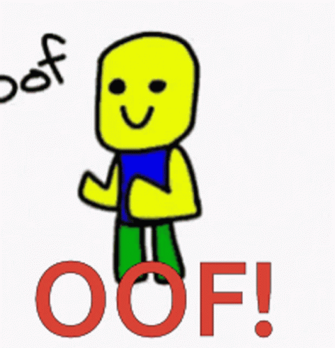 Roblox Character Oof GIF