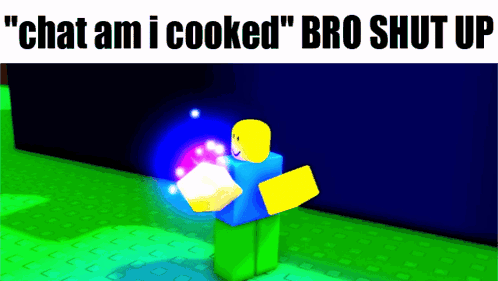 Roblox Character Saying Chat Ami Cooked
