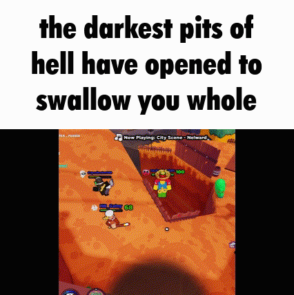 Roblox Darkest Pits Of Hell Swallow GIF