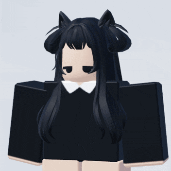 Roblox Girl Cat Falling Down GIF