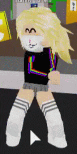 Roblox Girl Face Mask Dancing GIF