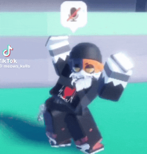 Roblox Meow Skulls Thug Shaker GIF
