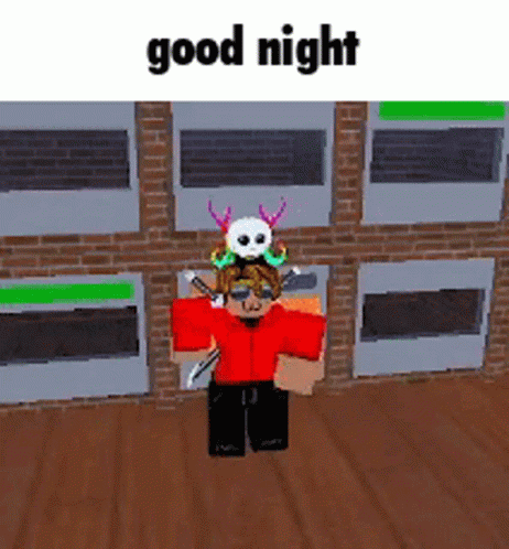 Roblox Rolling Over Goodnight Meme GIF
