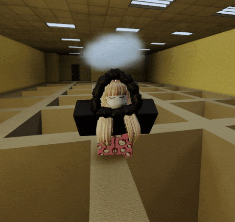 Roblox Scary Backroom Meme GIF