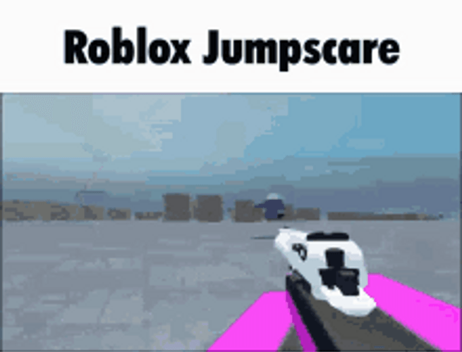 Roblox Smiling Character Jump Scare GIF