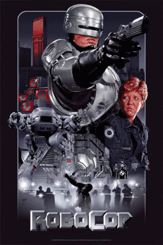 Robocop Animated Poster GIF