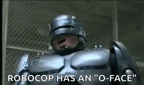 Robocop Has An O Face GIF
