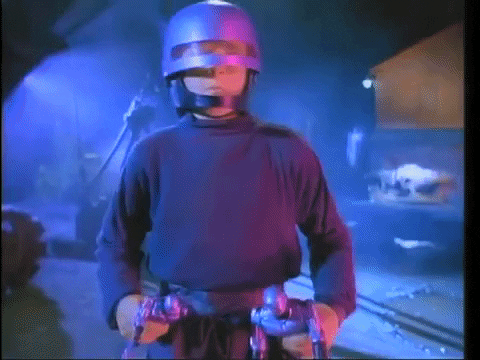 Robocop Kid Toy GIF
