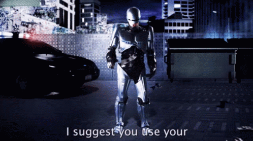 Robocop Right To Remain Silent GIF