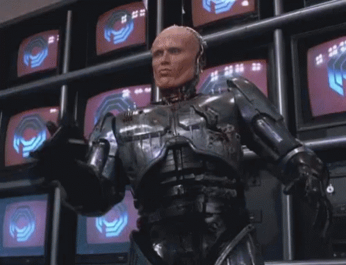 Robocop Spinning Gun GIF