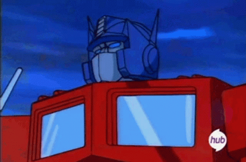 Robot Cartoon Saying Hub GIF