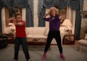The Goldbergs Robot Dance GIF