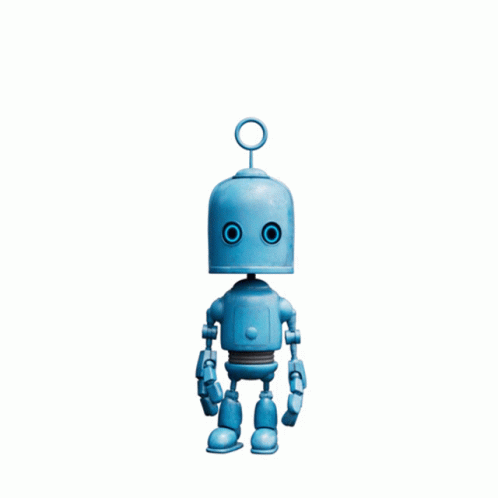 O2uk Turning Around Robot Dance GIF