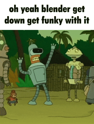 Robot Dancing Get Down Get Funky GIF