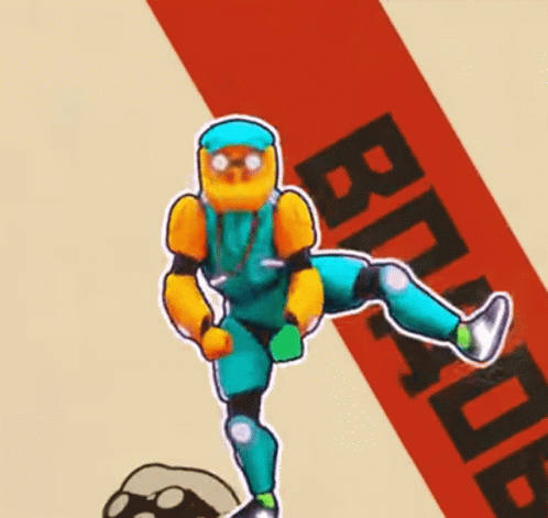 Robot Doing Pennywise Just Dance Moves GIF