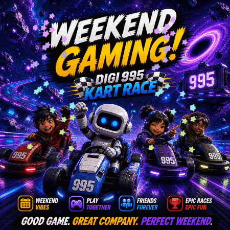 Robot Driving Kart Weekend Gaming