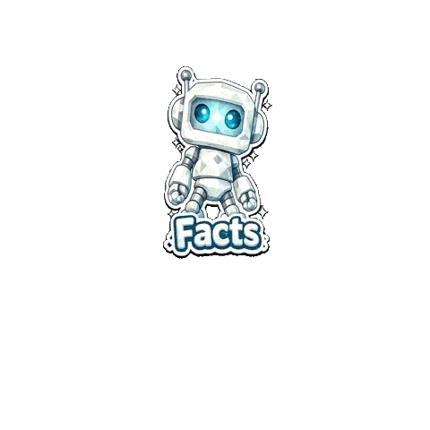 Robot Illustration With Facts