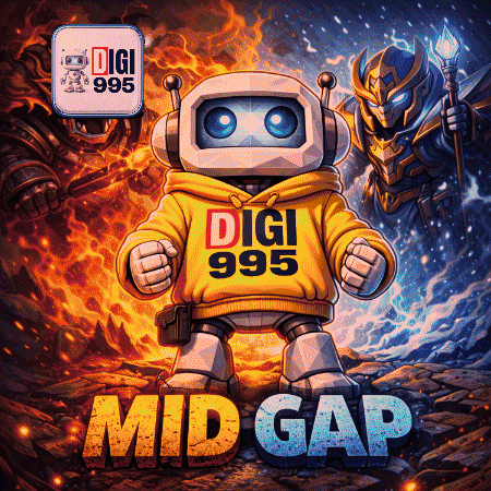 Robot in Yellow Hoodie Saying Digi 995