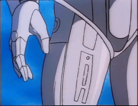 Robot Leg With Letters DC