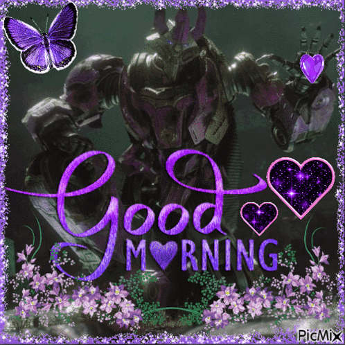 Robot Saying Good Morning GIF