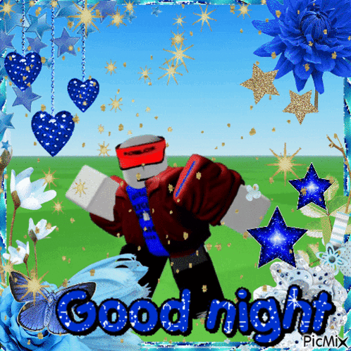 Robot Saying Good Night