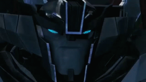 Robot Saying Guys Like Optimus They Talk a Good Game
