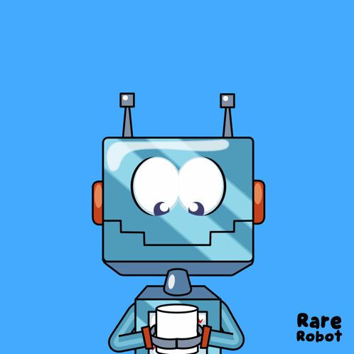 Robot Saying Happy Thursday