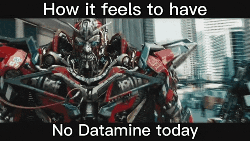 Robot Saying How It Feels to Have No Datamine Today