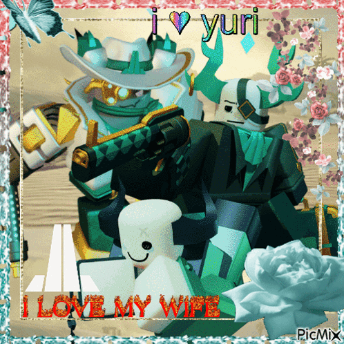 Robot Saying I Love My Wife