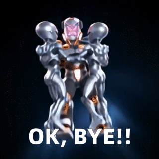 Robot Saying Ok Bye